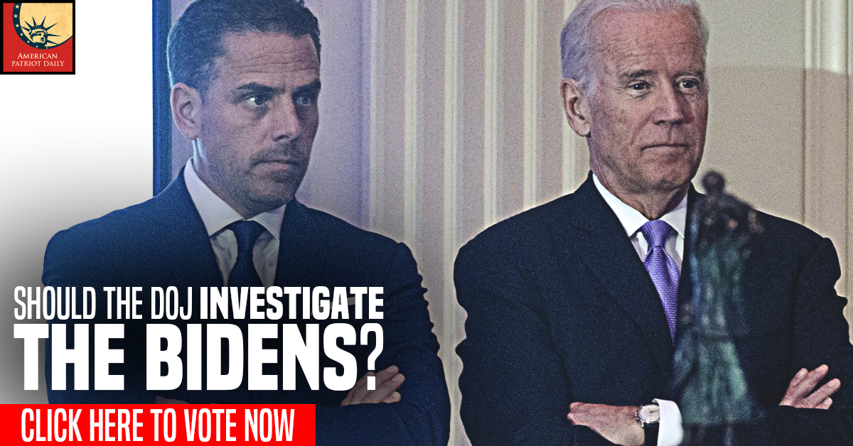 Should The DOJ Investigate The Bidens?